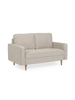 Henrietta Beige Upholstered 2 Seater Sofa - Living with Luxury