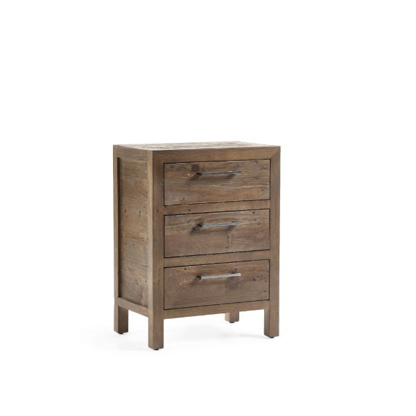 Heritage 3 Drawer Bedside - Living with Luxury