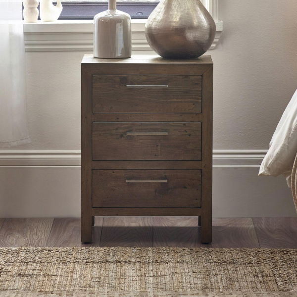 Heritage 3 Drawer Bedside - Living with Luxury