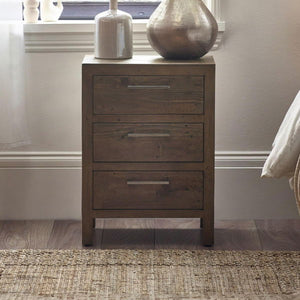 Heritage 3 Drawer Bedside - Living with Luxury