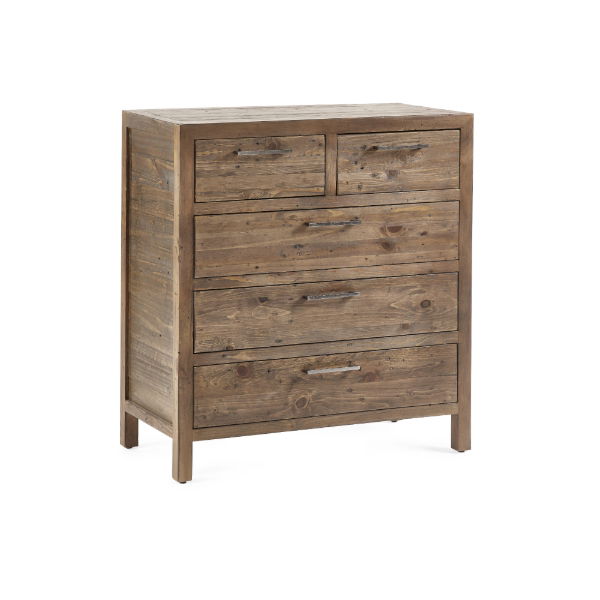 Heritage 3+2 Drawer Chest - Living with Luxury