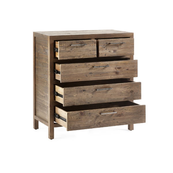 Heritage 3+2 Drawer Chest - Living with Luxury