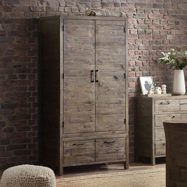 HERITAGE 2 DOOR WARDROBE - FSC MIX 70% (INT-COC-002320 - Living with Luxury