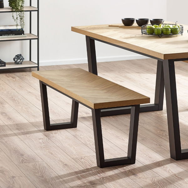 Hilton Dining Bench - Living with Luxury
