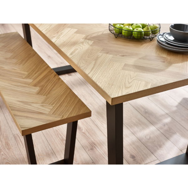 Hilton Dining Bench - Living with Luxury