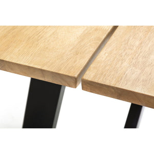 Hockley Table Black/Oak - Living with Luxury
