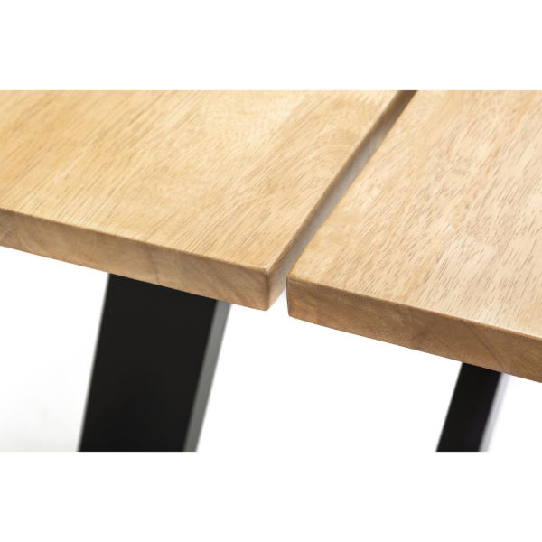 Hockley Table Black/Oak - Living with Luxury