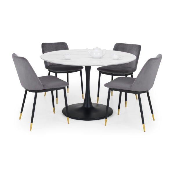 Holland Round Pedestal Table - Living with Luxury