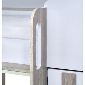 Horizon Bunk Bed - Pale Wood And White - Living with Luxury