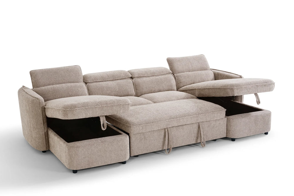 Capri Sofabed U Shape Corner – view 1