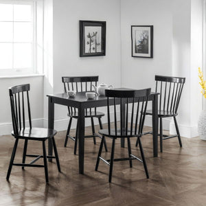 Hudson Dining Table Black - Living with Luxury