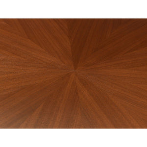 Huxley Round Table Walnut - Living with Luxury