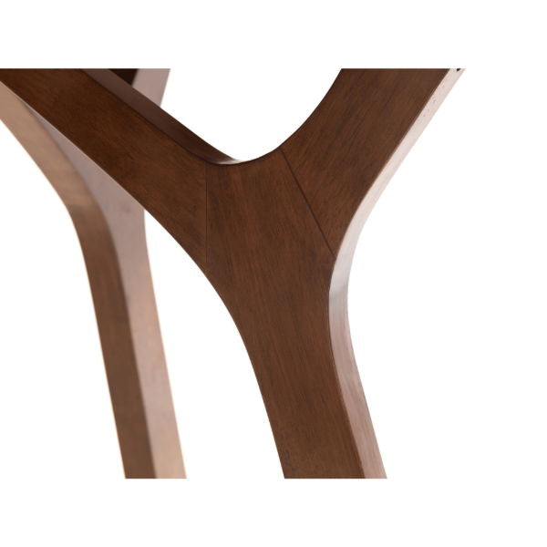 Huxley Round Table Walnut - Living with Luxury