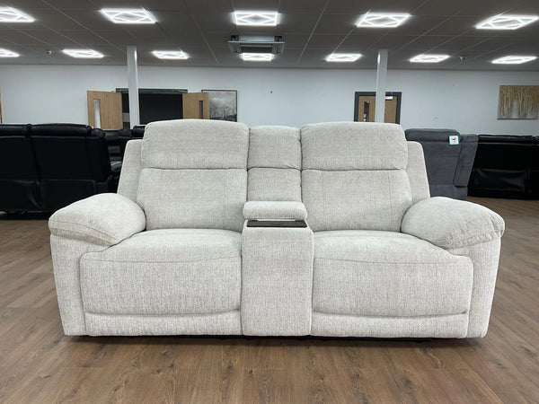 Owen Electric Recliner Sofa Beige 2 Seater – Fabric Living Room Sofa