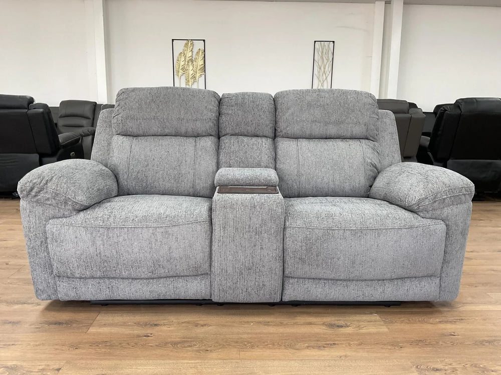 Owen Grey 2 Seater Electric Recliner Sofa – Contemporary Living Room Seating