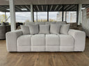 Jacob 3 Seater Sofa – Black & Natural Living Room Seating