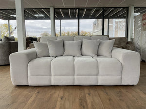 Jacob 3 Seater Sofa – Black & Natural Living Room Seating
