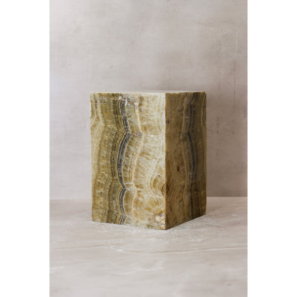 Onyx Side Table Pedestal - Hollow - No 13