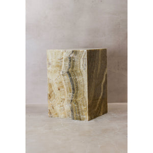 Onyx Side Table Pedestal - Hollow - No 13