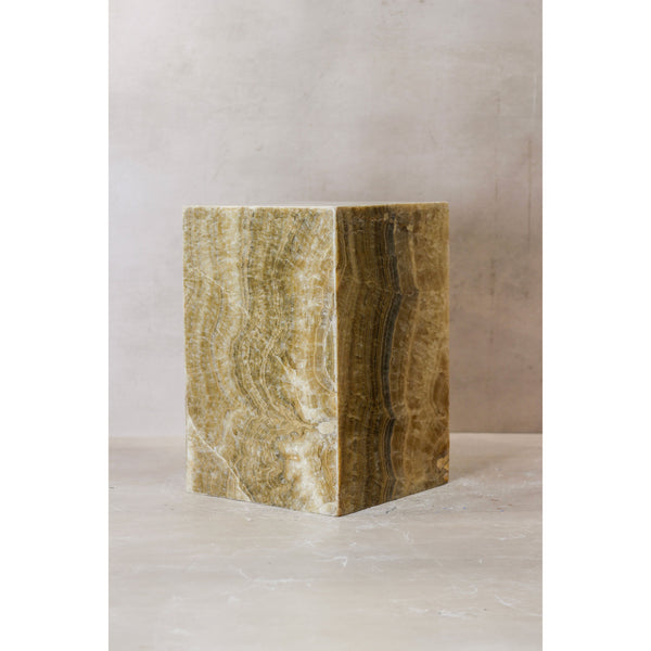 Onyx Side Table Pedestal - Hollow - No 13