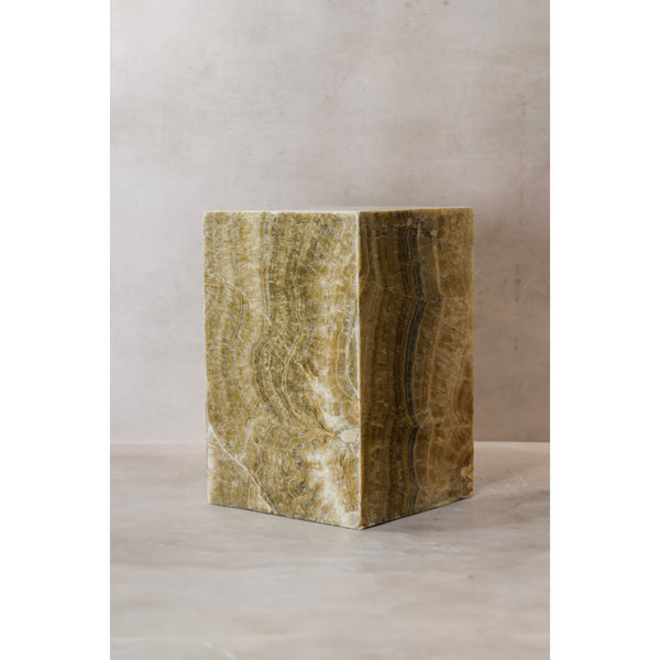 Onyx Side Table Pedestal - Hollow - No 13