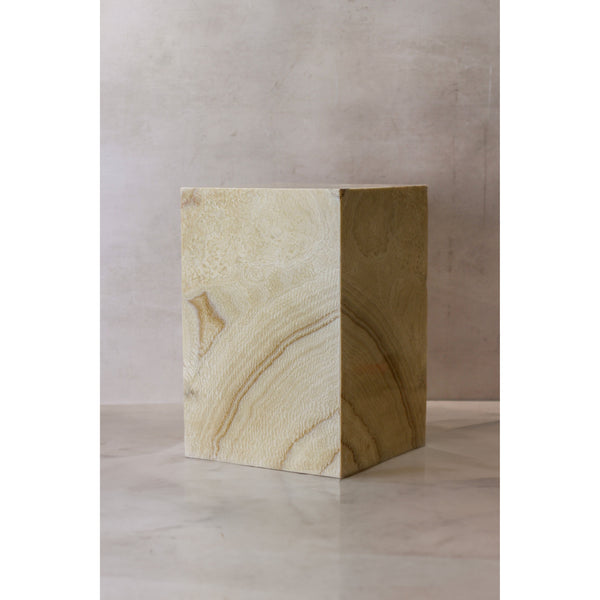 Onyx Side Table Pedestal - Hollow - No 14