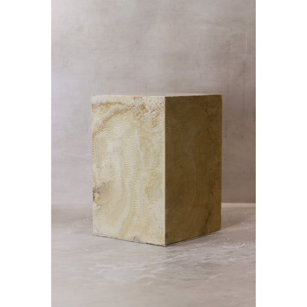 Onyx Side Table Pedestal - Hollow - No 14