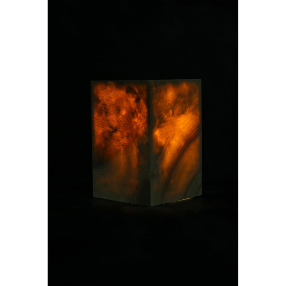 Onyx Side Table Pedestal - Hollow - No 14