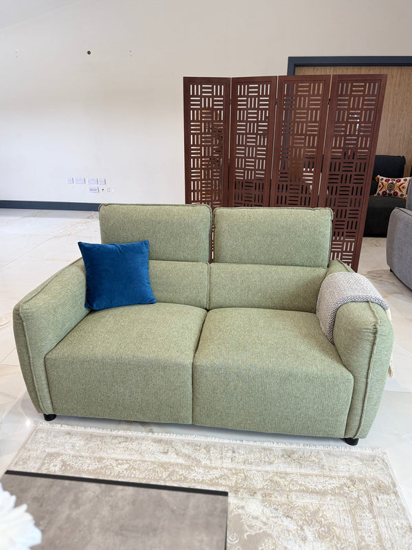 Ascot Green Sofa 3+2 Set – Fabric Living Room Sofa Suite