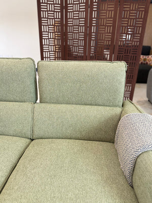 Ascot Green Sofa 3+2 Set – Fabric Living Room Sofa Suite