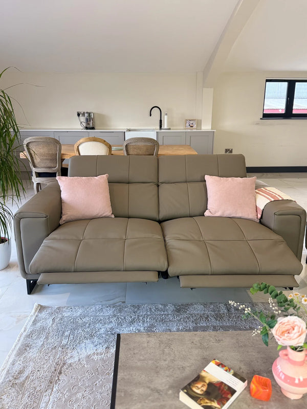 Richmond Grey 3+2 Electric Recliner Sofa Set – Contemporary Living Room Suite