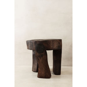 Hand Carved Wooden Stool\Side Table - 47.1