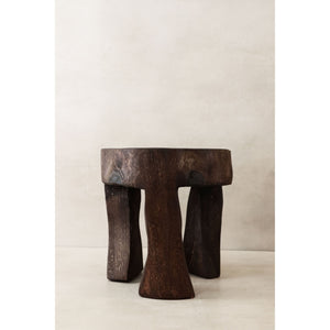 Hand Carved Wooden Stool\Side Table - 47.1