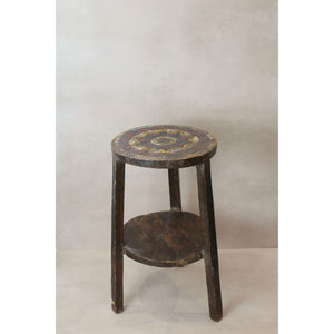 Vintage Ethiopian Two Tiered Coffee Table | ST02