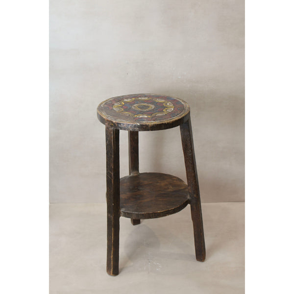 Vintage Ethiopian Two Tiered Coffee Table | ST02