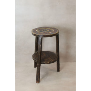 Vintage Ethiopian Two Tiered Coffee Table | ST02