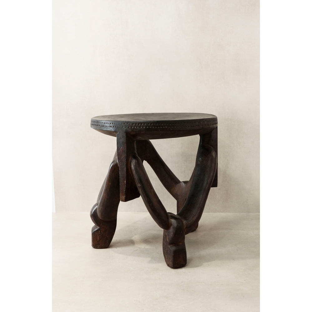 Makonde Stool, Tanzania - 61.1