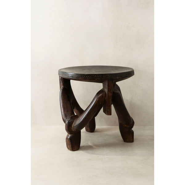 Makonde Stool, Tanzania - 61.1