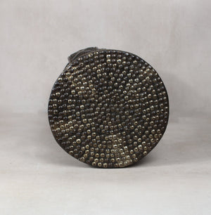 Vintage Rwanda Wood Side Table 2.3 - Living with Luxury