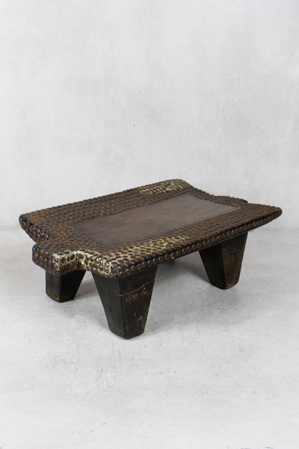 Vintage Ngombe Wood Table DRC 2.5 - Living with Luxury