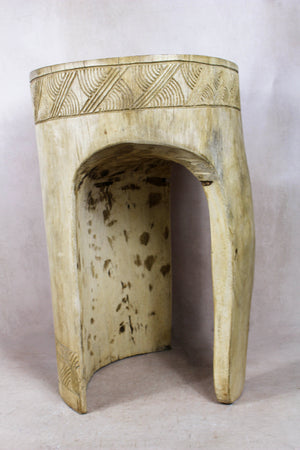 Wood Side Table - Cameroon - 94.1 - Living with Luxury