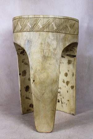 Wood Side Table - Cameroon - 94.1 - Living with Luxury