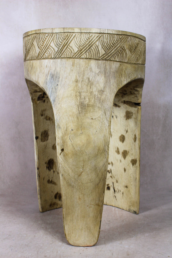 Wood Side Table - Cameroon - 94.1 - Living with Luxury