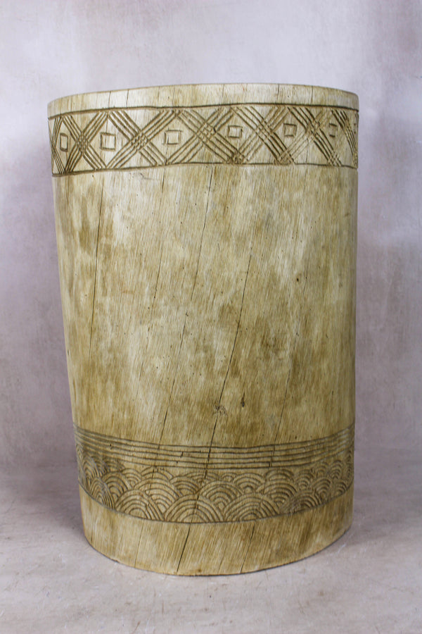 Wood Side Table - Cameroon - 94.2 - Living with Luxury