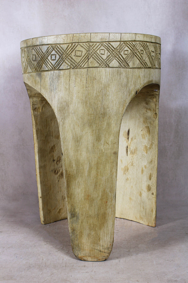 Wood Side Table - Cameroon - 94.2 - Living with Luxury
