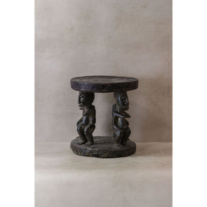 Vintage Baule Wood Side Table 85.1