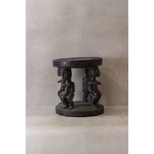 Vintage Baule Wood Side Table 85.1
