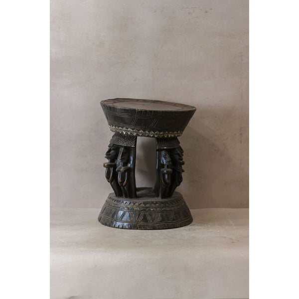 Vintage Baule Wood Side Table 85.2