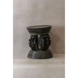 Vintage Baule Wood Side Table 85.2