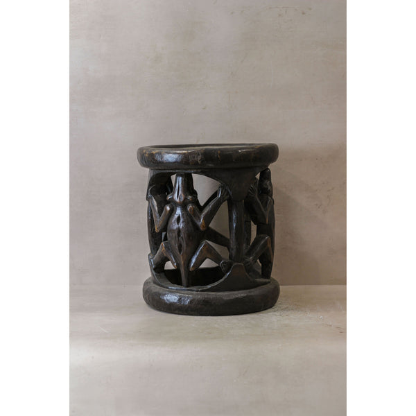 Vintage Baule Wood Side Table 85.3